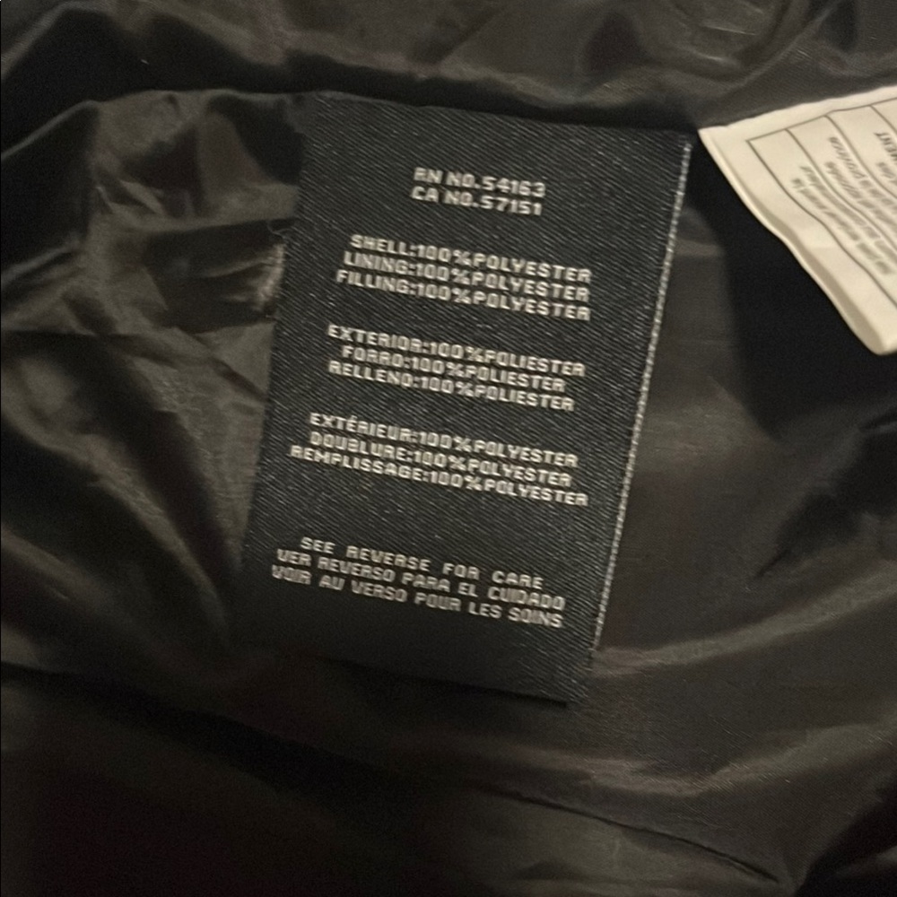 Cole Haan Black Puffer Vest - Picture 2 of 3